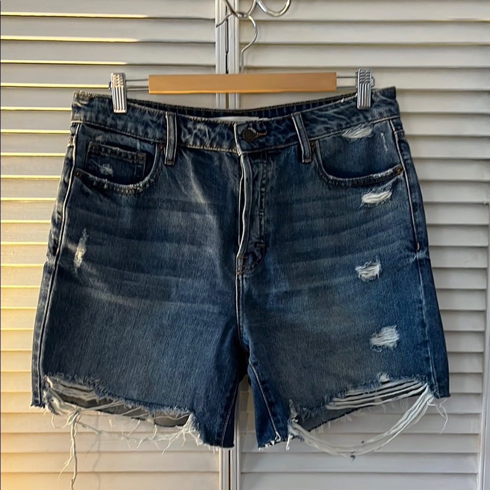 Hidden Blue Denim Shorts